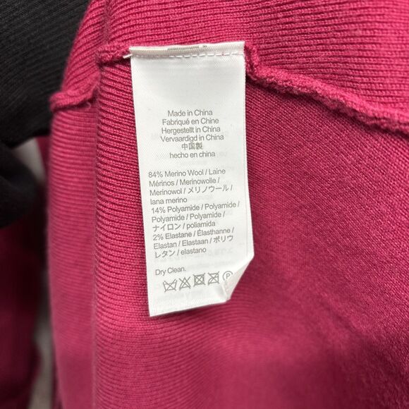 Womens Size S J.Crew Merino Wool Sweater Dress Pink EUC - Picture 5 of 7